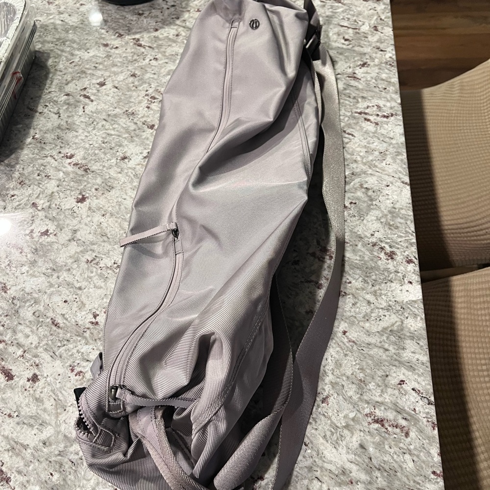 Lululemon Gray Yoga Mat Bag
